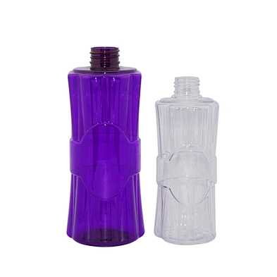 250ml 450ml plastic pet hair lotion packaging shampoo bottle