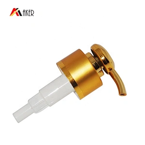 Custom 400ml amber square PET plastic empty shampoo lotion bottle with luxurious gold aluminum covered lotion pump
