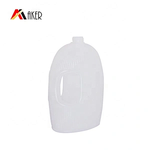 Factory price 2000ml semi transparent HDPE empty plastic liquid detergent packaging bottle