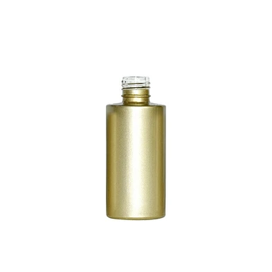 luxury custom glass bottle packaging printing gold 40ml skin care cream pump lotion personal care glass bottle