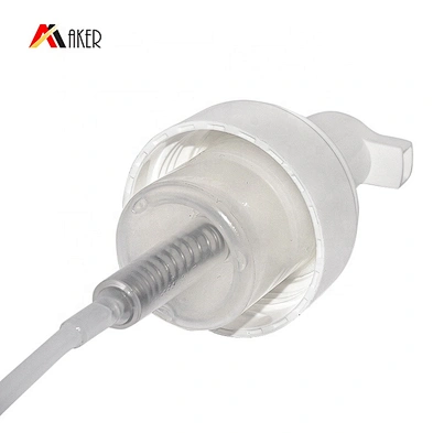 Custom White Bottle Cap Flexible Lid cover Dispenser 42/410 Plastic Foam Pump