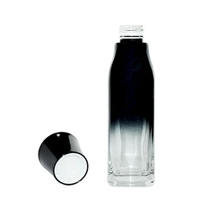 custom luxury personal care packaging cosmetic lotion cream skin care 4oz glass bottle
