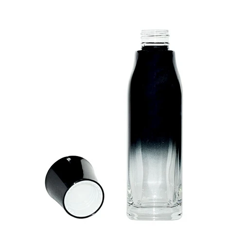 custom luxury personal care packaging cosmetic lotion cream skin care 4oz glass bottle