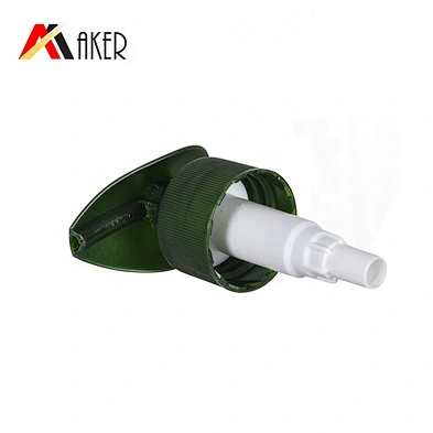 China factory dark green 32/410 plastic lotion dispenser pump