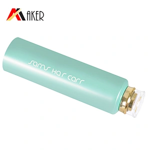 New design 200ml pearlized green LDPE plastic cosmetic hair conditioner tube shampoo tube packaging with luxury acrylic cap