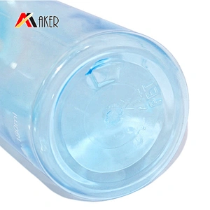 Wholesale Semi-transparent Facial Toner Bottle 180ml PET Plastic Bottle For Makeup Remover