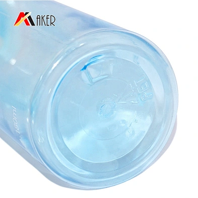 Wholesale Semi-transparent Facial Toner Bottle 180ml PET Plastic Bottle For Makeup Remover