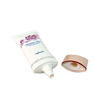 40mm skin care tubes cream oval cosmetic tube packaging with hot stamping
