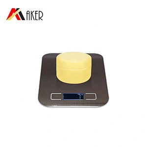 Cosmetic Mini Skin Care Face Cream Jar PP Plastic Hot Sale Empty Small Yellow 20g Screen Printing Beauty Packaging Round