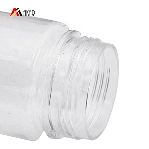 Custom Size Multi-purpose 15ml 20ml 30ml 50ml 100ml Clear Pill PET Plastic Capsule Jar