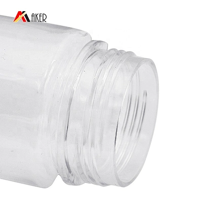 Custom Size Multi-purpose 15ml 20ml 30ml 50ml 100ml Clear Pill PET Plastic Capsule Jar
