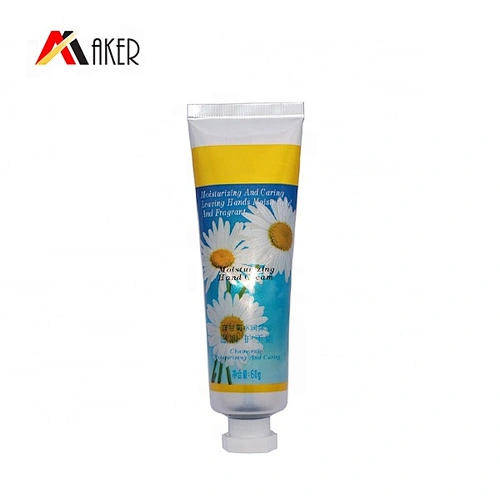 Wholesale 50ml guaranteed quality empty plastic cosmetic packaging aluminum laminated tube
