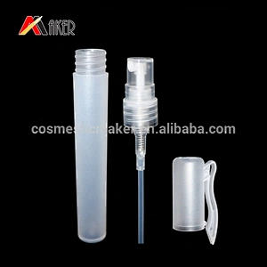 Wholesale 10ml Pocket Size Pen Type Plastic Pocket Perfume Bottle With Mist Sprayer