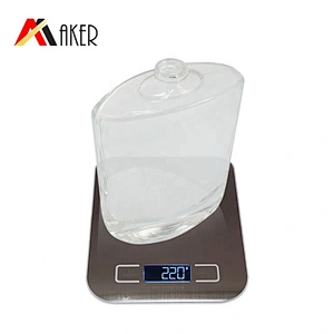 Flat square 100ml clear empty crystal perfume glass bottle packaging with gold aluminum mist sprayer and acrylic cap