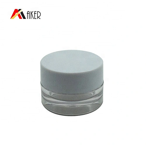 5ml/30ml/50ml different colors cosmetic cream PETG plastic jars with lid