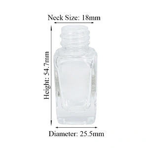custom shape 10ml glass personal care packaging essential oil dropper glass bottles
