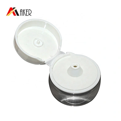 Factory price yellow color round cosmetic cream sunscreen packaging plastic tube with flip top cap