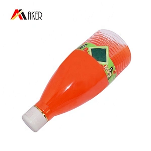 China supplier 500ml clear Customized latest design empty PET shampoo plastic bottles with flip cap
