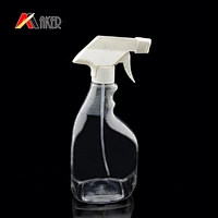 700ml Transparent PET Clear Detergent Plastic Bottle With Trigger