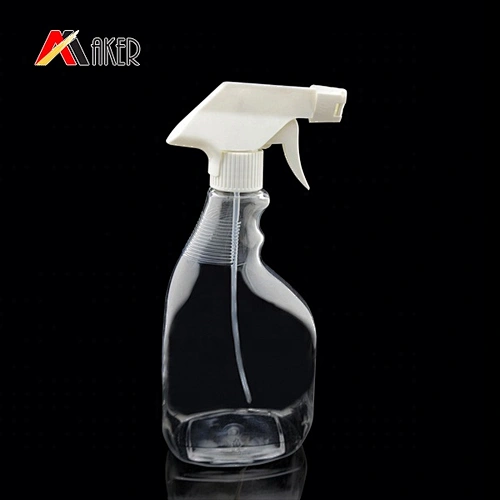 700ml Transparent PET Clear Detergent Plastic Bottle With Trigger