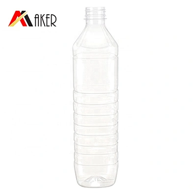 Wholesale disposable food grade empty plastic mineral water bottle with tamper proof Cap