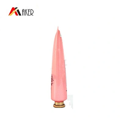 OEM Plastic Oval Cosmetics Packaging Lotion Hand Cream Tube with Metal Screw Cap