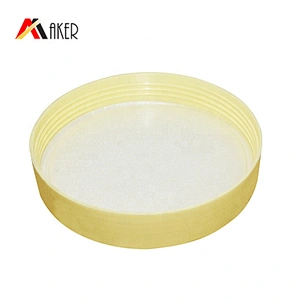 1000ml round PE cosmetic plastic hair mask cream jar packaging with screw cap