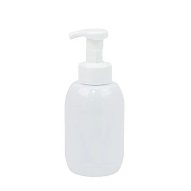 factory in stock 500ml plastic pet foam pump cream bottle for face clean body cream shampoo