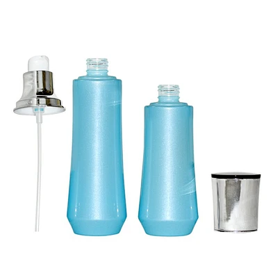 luxury fashion custom personal care glass bottles pacakging skin care lotion cream glass custom bottles packaging set