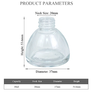 custom 20ml 30ml 45ml 1oz luxury dropper bottle personal care essential oil packaging glass massage serum bottle