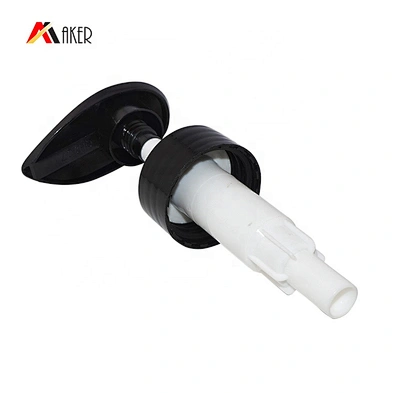 Black color plastic 32/410 lotion dispenser pump with special design