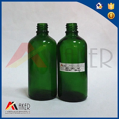 Empty colorful frosted round Cosmetic essential Oil glass bottles packaging with dropper