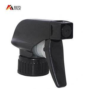 Factory black 28/400 plastic hand clean trigger sprayer for spray bottle