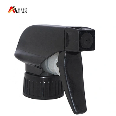 Factory black 28/400 plastic hand clean trigger sprayer for spray bottle