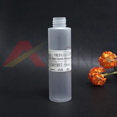 Custom size 120ml Matt PET Transparent Soap Detergent Plastic Liquid Bottle