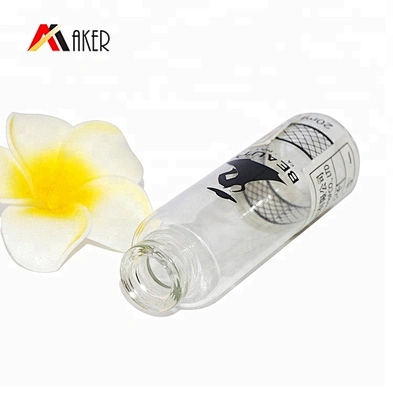 New Products 5ml 10ml 20ml Wholesale Cosmetic Ampoule Empty Glass Serum Bottle With Screen Printing Labeling
