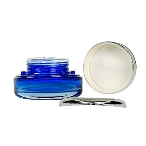 factory clear 2oz 50g lotion cream skin care cosmetic packaging personal care glass jar and screw cap
