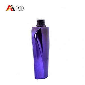 New Design 300ml 330ml Liquid Soap PET Plastic Bottle Luxury Shampoo Bottle With Lotion Pumps