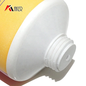 Wholesale 120ml LDPE plastic printed cosmetic tube for face wash with acrylic cover