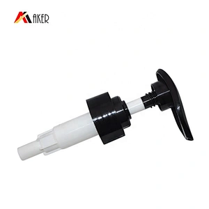 Black color plastic 32/410 lotion dispenser pump with special design