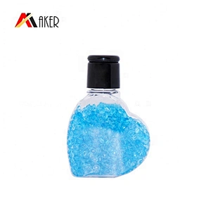 Unique shape clear small 60ml cosmetic toner PET plastic bottle