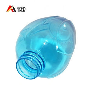 Latest design blue 200ml PET cosmetic pump spray plastic bottle