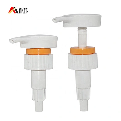 China Suppliers 32/410 custom shape white PP plastic screw lotion dispenser pump