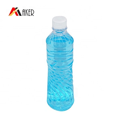 Wholesale BPA free 650ml empty clear PET plastic drinking water bottle with cap