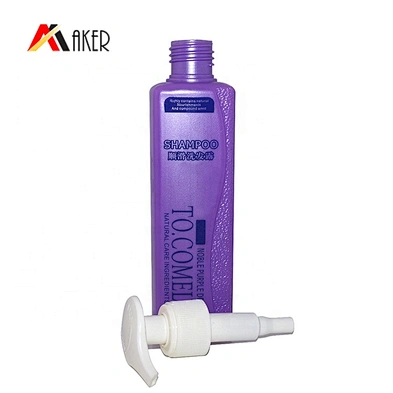 Nice design wholesale 200ml purple HDPE plastic bottle for shampoo