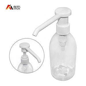 OEM Long Nozzle Dispenser Long Mouth Plastic Hand 410 24mm 28mm Lotion Pump