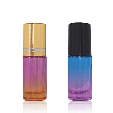 in stock 5ml glass mini roller bottle personal care essential oil glass packaging roller bottle