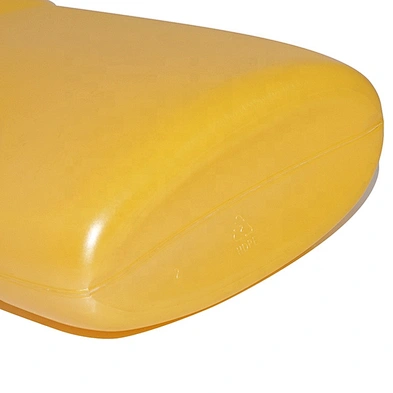 Hot design wholesale empty 500ml yellow plastic hdpe laundry detergent bottle