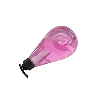 Wholesale 500ml empty clear plastic hand sanitizer bottles with black lotion pump