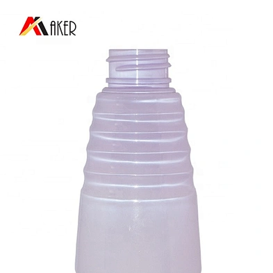 Wholesale  purple unique round empty 300ml PET cosmetic plastic lotion bottle